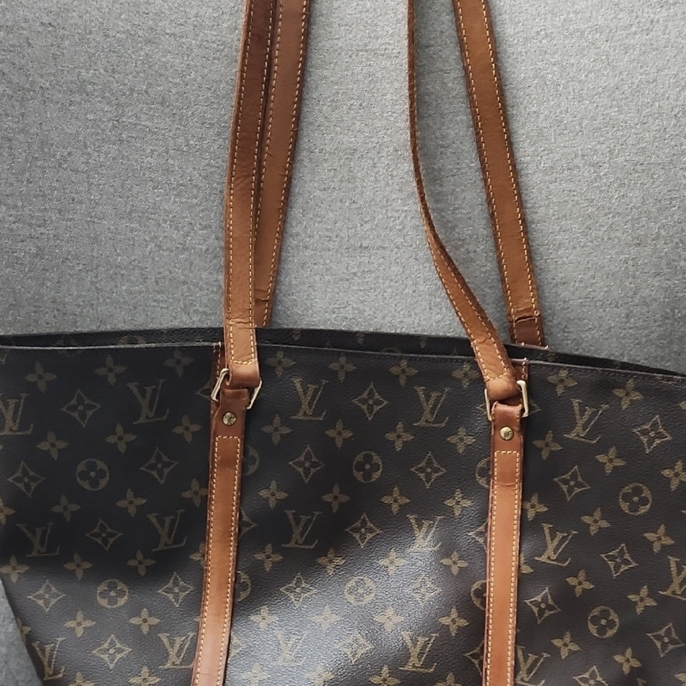 Louis Vuitton Brown Monogram Canvas Tote
